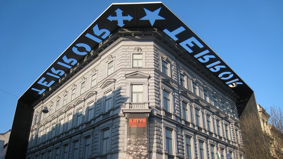 The House of Terror museum on Andrássy Avenue