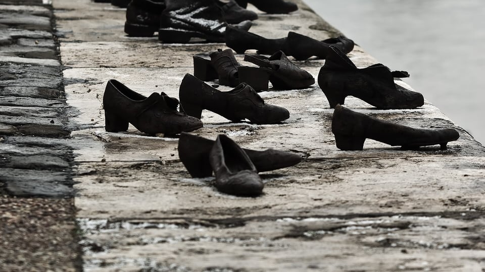 The Shoes on the Danube Bank memorial