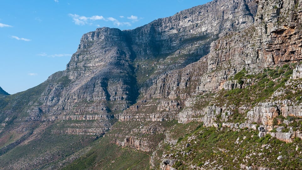 Table Mountain, seen from Cape Town’s City Bowl