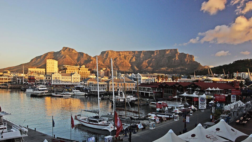Cape Town’s V&A Waterfront harbour