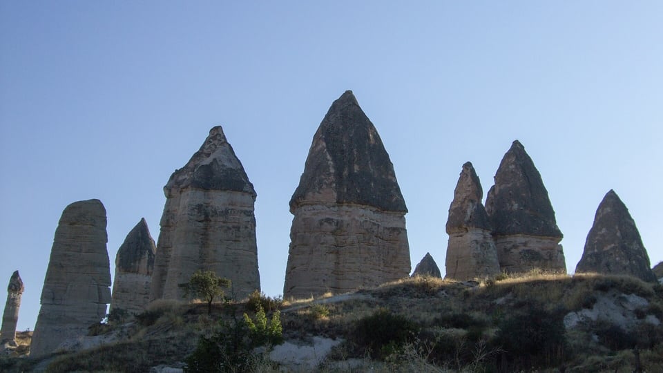 Love Valley, one of the fairy-chimney valleys covered by ATV and quad safaris