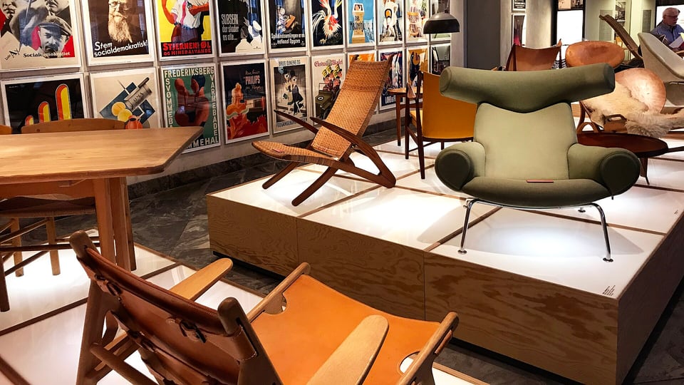 Designmuseum Danmark, housed in an 18th-century building that has held the Danish design collection since 1926