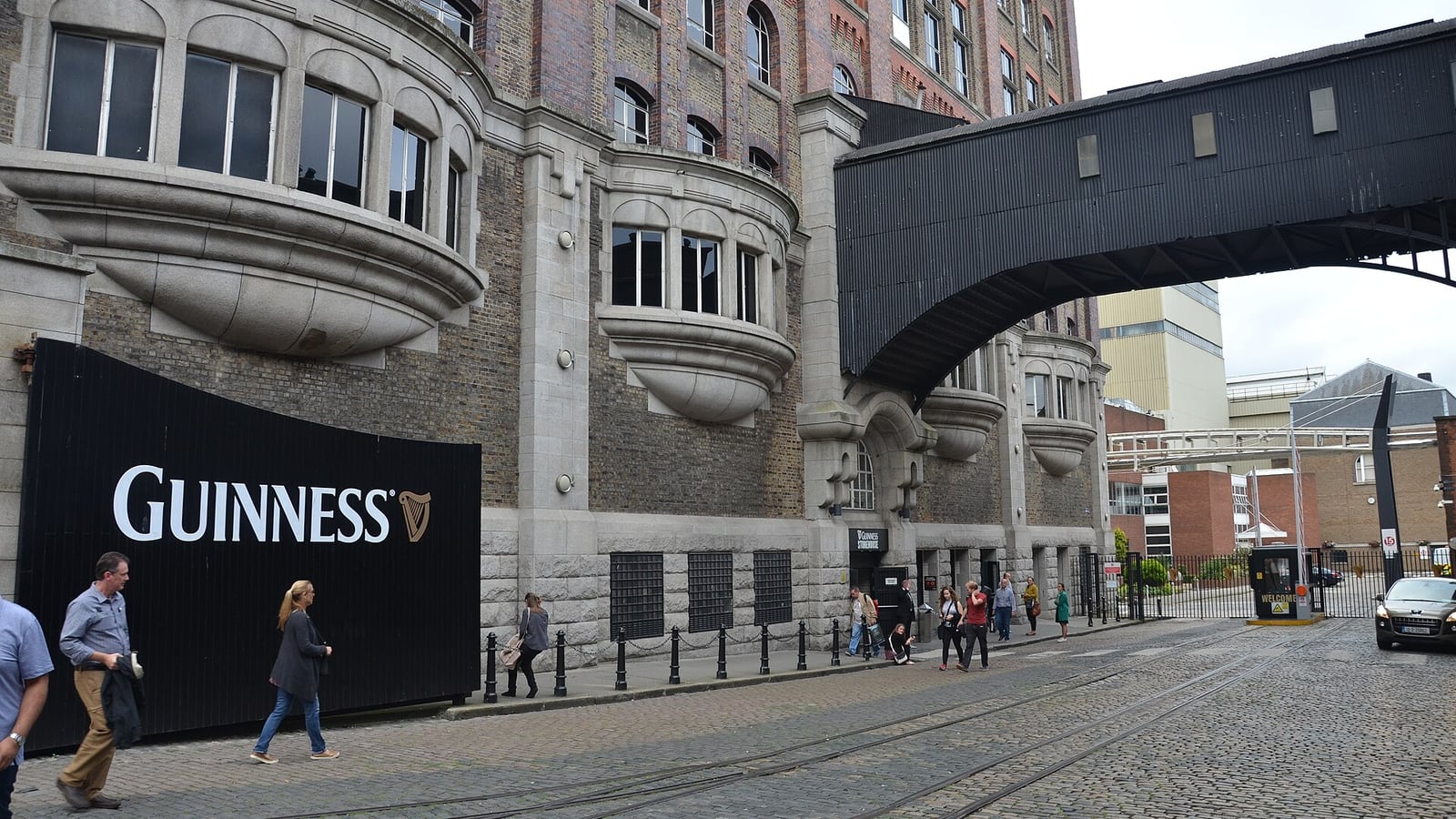 The Guinness Storehouse at St. James's Gate, Dublin