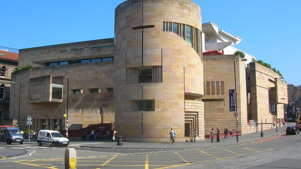The National Museum of Scotland building on Chambers Street