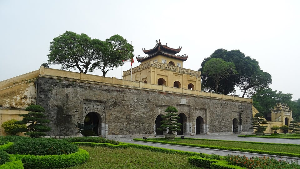 Đoan Môn Gate at the Imperial Citadel of Thăng Long
