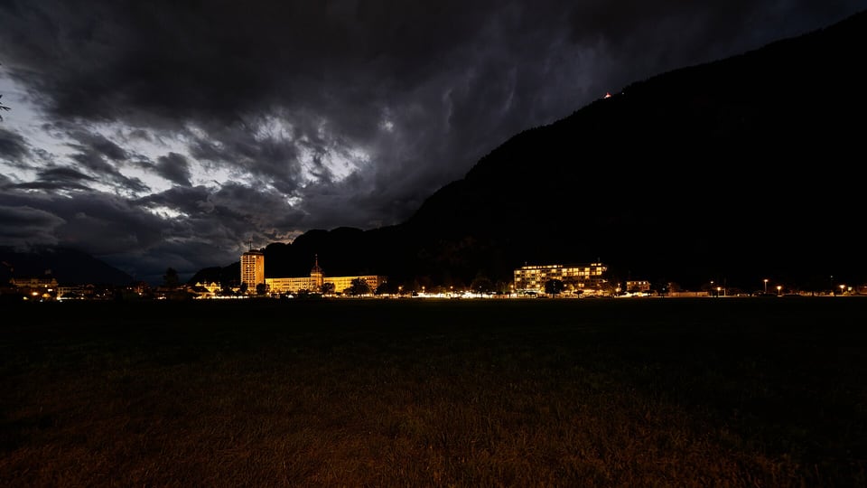 Interlaken's Old Town and the Hohematte, protected from construction by 37 hoteliers and farmers in 1864