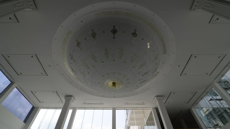 Exterior and domes of the Islamic Arts Museum Malaysia