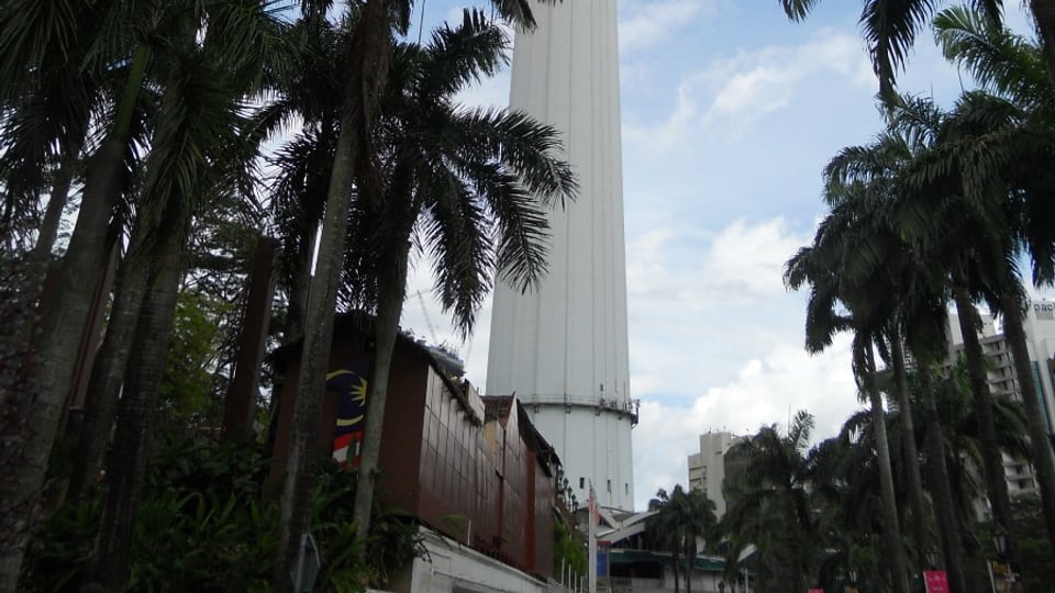 KL Tower above the Kuala Lumpur skyline