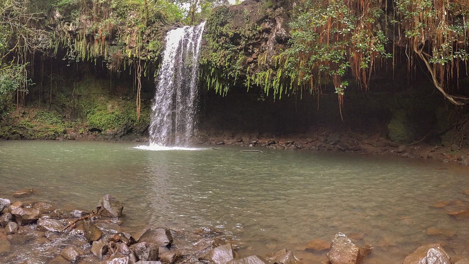 A coastal view along the Road to Hana, Maui
