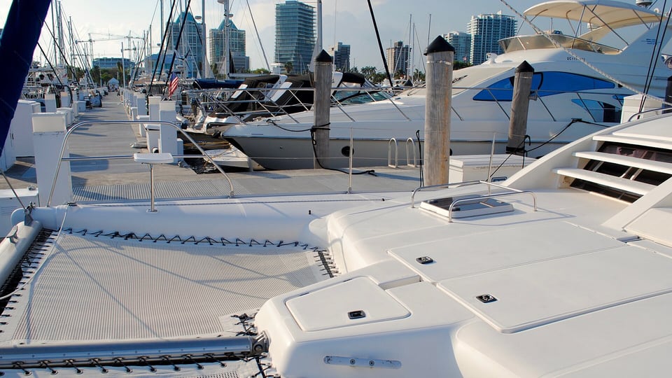 Dinner Key waterfront in Coconut Grove