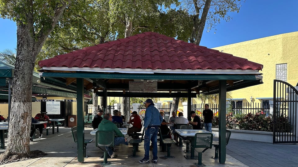 Domino Park on Calle Ocho in Little Havana