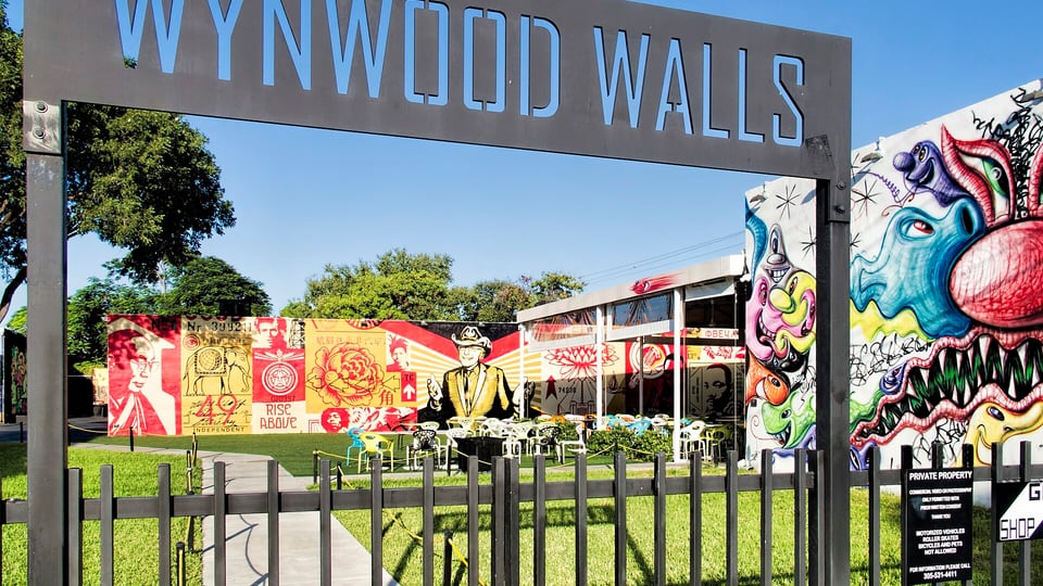 Murals at Wynwood Walls in Miami