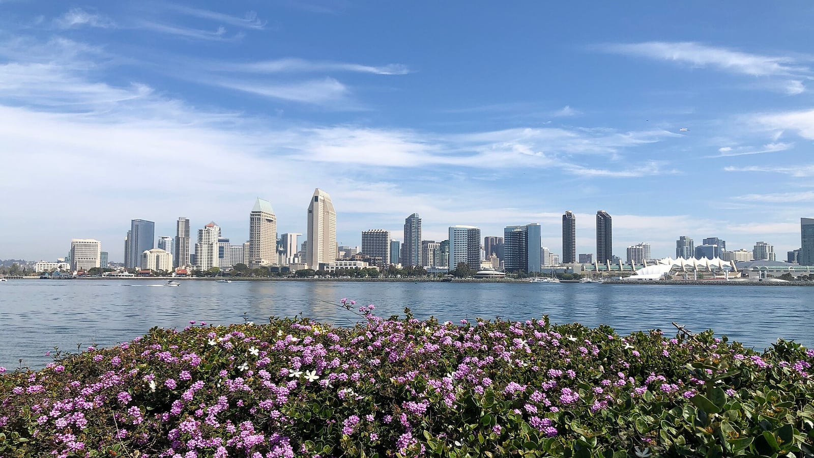 Downtown San Diego across San Diego Bay, seen from Coronado