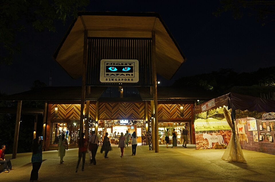 Entrance to Singapore Night Safari