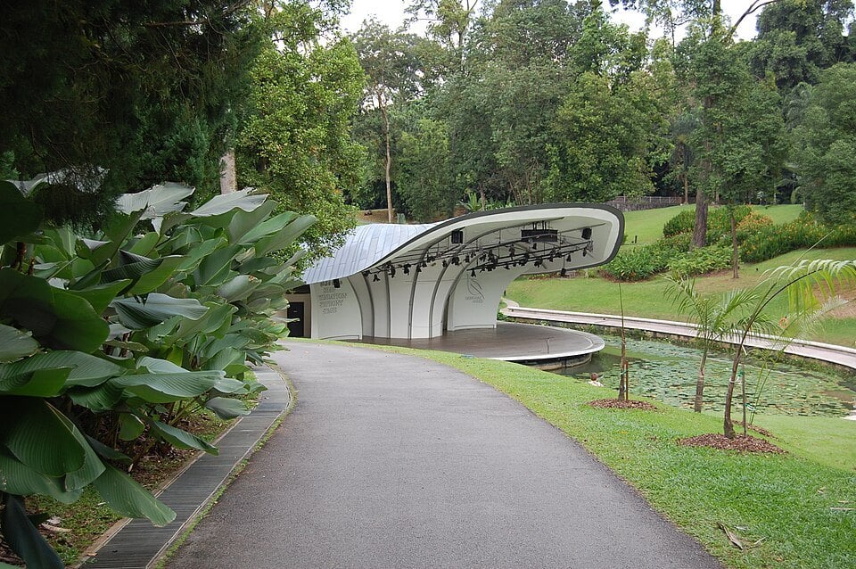 Symphony Lake in Singapore Botanic Gardens