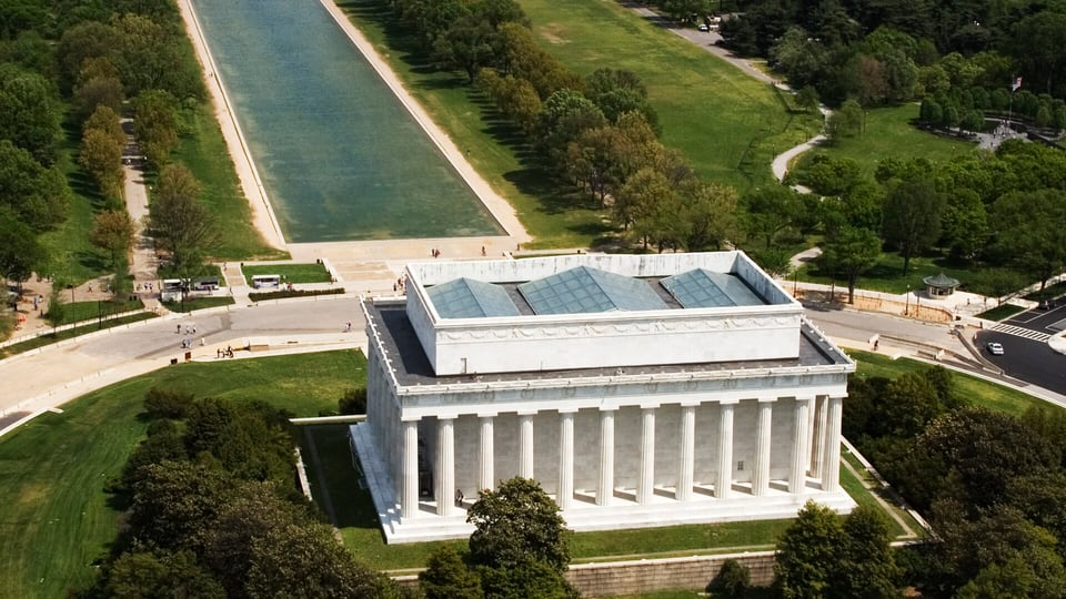 The Lincoln Memorial on the National Mall